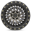 Black Rhino Shredder 20x9.5 6x5.5 Matte Black Machined Dark Tint Wheel 20" -12mm