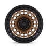 Black Rhino BR014 Sahara 17x9 Matte Bronze Gloss Black Lip Wheel 5x5 17" -12mm