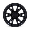 Fuel FC402 Catalyst 20x10 6x5.5 Matte Black Gloss Black Lip Wheel 20" -18mm Rim