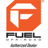 Fuel FC403 Burn 20x10 6x135 Matte Black Gloss Black Lip 20" -18mm Lifted Wheel
