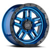 Black Rhino Barstow 20x9.5 6x135 Dearborn Blue W/ Black Ring Wheel 20" 12mm Rim
