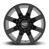 Set 4 22" Moto Metal MO804 Spider 22x10 Gloss Black 6x135 6x5.5 Wheels -18mm Rim