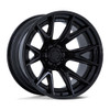 Set 4 Fuel FC402 Catalyst 22x10 6x135 Matte Black Gloss Black Wheels 22" -18mm