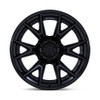 Set 4 Fuel FC402 Catalyst 22x10 6x135 Matte Black Gloss Black Wheels 22" -18mm