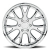Set 4 22" Voxx Replica Hellcat Chrome Wheels 22x9 6x5.5 24mm Rims