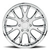 Set 4 20" Voxx Replica Hellcat Chrome Wheels 20x9 5x5.5 18mm Rims