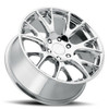 Set 4 20" Voxx Replica Hellcat Chrome Wheels 20x9 5x5.5 18mm Rims