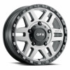 Set 4 17" Voxx G-FX MV2 Matte Grey Matte Black Lip Wheels 17x8 6x130 40mm Rims