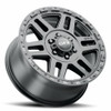 Set 4 17" Voxx G-FX MV2 Matte Black Wheels 17x8 5x130 60mm Rims