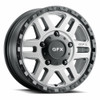 Set 4 16" Voxx G-FX MV2 Matte Grey Matte Black Lip Wheels 16x6.5 5x130 45mm Rims