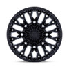 Set 4 Fuel FC865 Strike 22x12 8x180 Blackout Wheels 22" -44mm For Chevy GMC Rims