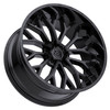 22" TIS 565B Gloss Black 22x10 Wheel 6x135 10mm For Ford Lincoln Truck Suv Rim