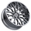 22" TIS 565C Chrome 22x10 Wheel 6x5.5 -19mm Lifted For Chevy GMC Ram Cadillac