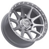 20" TIS 563BS Silver Brushed Machined 20x9 5x5 00mm For Chevy GMC Truck Rim