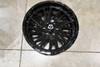 22" TIS 544B Gloss Black 22x10 Wheel 8x6.5 10mm For Chevy GMC Ram Ford Trucks
