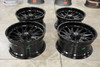 Set 4 22" TIS 547B Gloss Black 22x12 Wheels 8x170 -44mm Lifted For Ford Rims