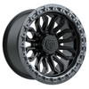 Set 4 20" TIS 556BA Satin Black Anthracite Ring 20x10 Wheels 8x6.5 -20mm Rims
