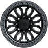 Set 4 20" TIS 556BA Satin Black Anthracite Ring 20x10 Wheels 8x6.5 -20mm Rims