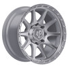 Set 4 20" TIS 563BS Silver & Brushed Machined Face 20x10 Wheels 8x180 -24mm Rims