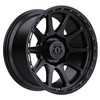 18" TIS 563B Satin Black 18x9 Wheel 6x5.5 00mm For Chevy GMC Ram Cadillac Rim