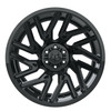 Set 4 22" TIS 554B Gloss Black 22x12 Wheels 6x135 6x5.5 -44mm Lifted Truck Rims