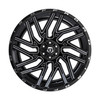 Set 4 22" TIS 554BM Gloss Black Milled 22x12 Wheels 6x135 6x5.5 -44mm Lifted Rim