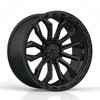 Set 4 17" TIS 556SB Satin Black 17x9 Wheels 6x135 00mm For Ford Lincoln Rims