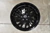 Set 4 24" TIS 547B Gloss Black 24x14 Wheels 6x5.5 -76mm Lifted For Chevy GMC Ram