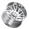 22" TuFF T4B Chrome Wheel 8X170 -45mm Rim