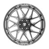 20" Fittipaldi Wheel FA19BM 20x9 Gloss Black Milled 8x170 18mm For Ford Rim