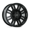 Set 4 Black Rhino Yellowstone 16x8 6x130 Matte Black Wheels 16" 38mm Rims