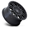 Set 4 16" Black Rhino Yellowstone 16x8 6x130 Matte Black Wheels 38mm Offroad Rims