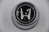 Honda Chrome w/Black on Logo Wheel Center Cap Hub Cap Honda/2.62 2.62" '70s-'80s Honda CVCC Civic Accord Prelude OEM