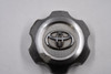 Toyota Gray w/Raised Chrome Logo Wheel Center Cap Hub Cap TOYOTA-4.75 1.75" OEM