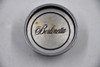 Chevrolet Berlinetta Chromed Aluminum w/Black Logo Wheel Center Cap Hub Cap 254842(BER) 2.29" OEM '80-'93 Metal Wire Wheel