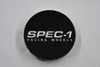 Spec-1 Racing Wheels Black & Silver Wheel Center Cap Hub Cap 1038K75/SPEC 2.9375"