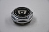 Status Alloy Black w/Chrome Logo Wheel Center Cap Hub Cap 600/VIP-STATUS 2.5"