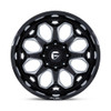 Set 4 Fuel FC862 Scepter 22x12 6x135 Gloss Black Milled Wheels 22" -44mm Rims