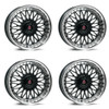 Set 4 18" Axe Wheels EX10 Gloss Black 18x8 Wheels 4x105 40mm Rims Set 4 18" Axe Wheels EX10 Gloss Black 18x8 Wheels 4x105 40mm Rims