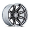 Set 4 Fuel FC401 Brawl 20x10 8x6.5 Platinum Chrome Lip 20" -18mm Lifted Wheels