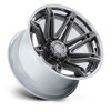 Set 4 Fuel FC401 Brawl 20x10 8x6.5 Platinum Chrome Lip 20" -18mm Lifted Wheels