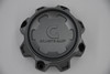 Granite Alloy 8 Lug Gunmetal Center Cap Hub Cap A89-8909GG 7.5" 8 Lug