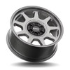 Set 4 17" Brink Wheels B303 Alpine Titanium 17x8.5 Flow Formed 5x5 5x4.5 0mm Rim