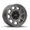 Set 4 17" Brink Wheels B303 Alpine Titanium 17x8.5 Flow Formed 6x5.5 6x135 0mm