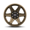 20" Brink Wheels B102 Fang Bronze 20x9 Flow Formed Wheel 6x5.5 6x135 0mm Rim