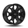22" Brink Wheels B207 Insurgent Black 22x10 Flow Formed Wheel 6x5.5 6x135 30mm