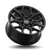 Set 4 22" Brink Wheels B207 Insurgent Black 22x10 Flow Formed 6x5.5 6x135 30mm