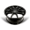Set 4 20" Kalon Wheels Cypher 102 Gloss Black 20x8.5 Wheels 5x5 35mm Rims