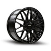 Set 4 16" Kalon Wheels Blitz 203 Gloss Black 16x7 Wheels 5x100 5x4.5 42mm Rims