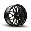 Set 4 20" Kalon Wheels Blitz 203 Gloss Black 20x8.5 Wheels 5x108 5x115 38mm Rims